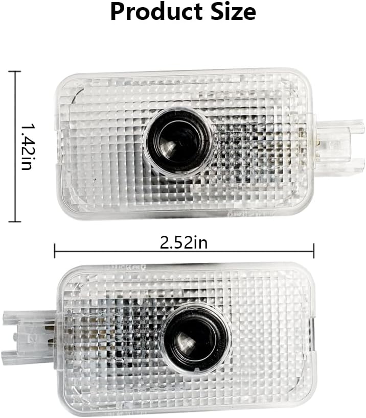 MXGAIC Car Door Logo Lights Puddle Lights Compatible with Forester Outback Ascent Legacy LED Projector Door Shadow Light Accessories (P5) - Image 4